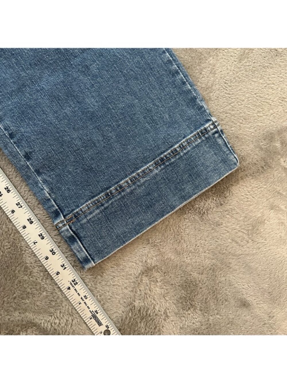 NWT Lee Trouser Wide Leg Jeans Women's size 6 Regular High Rise - Picture 7 of 8